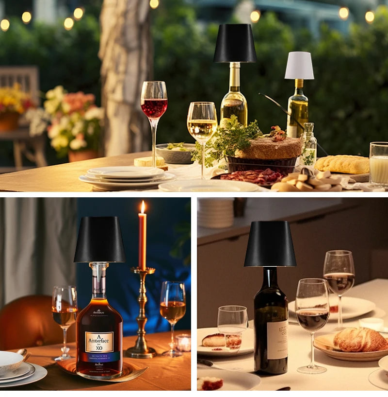 Frankie Wireless Bottle Lamp