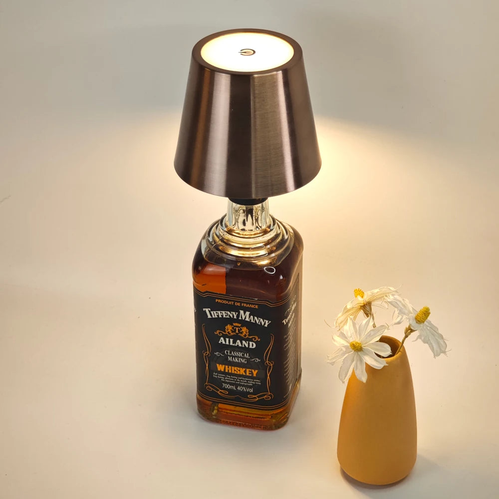 Frankie Wireless Bottle Lamp