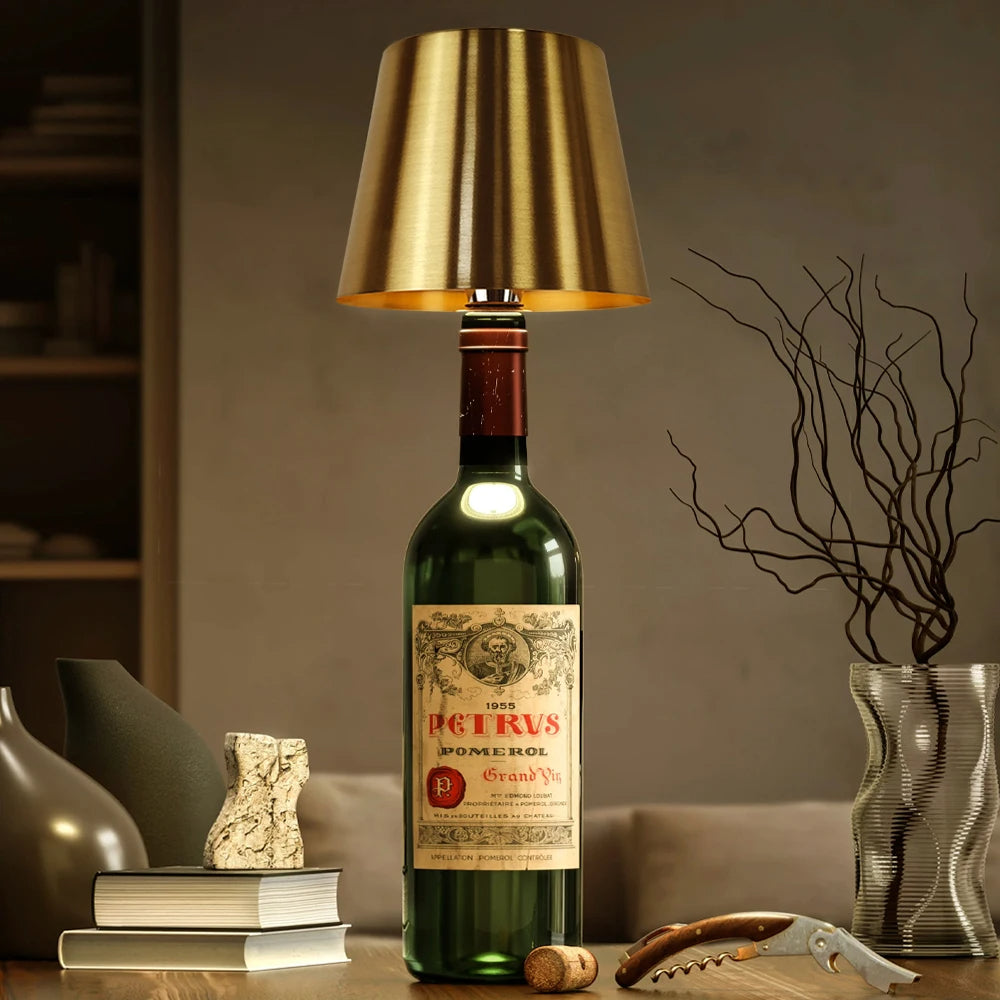 Frankie Wireless Bottle Lamp